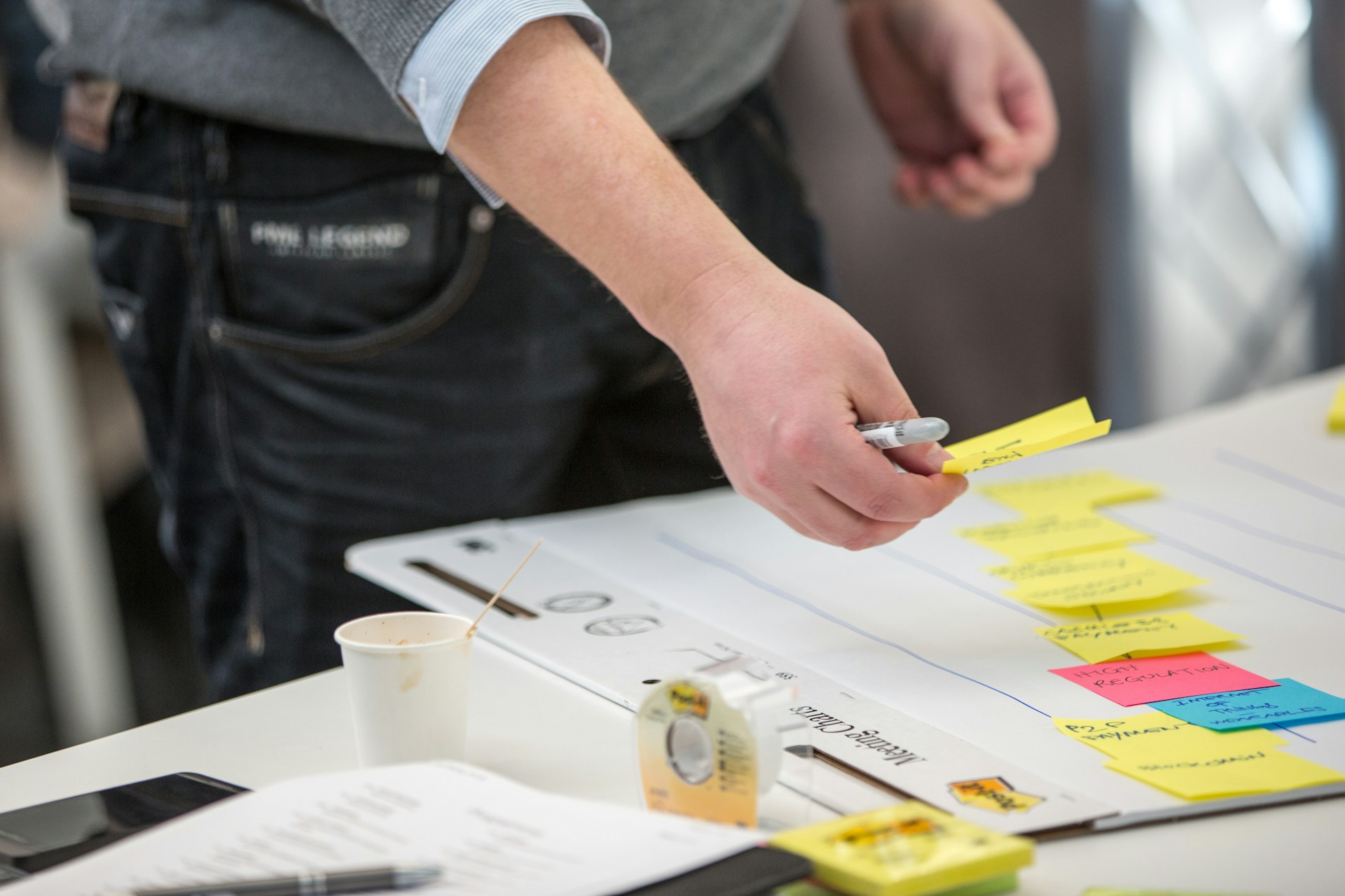 Planning-with-sticky-notes